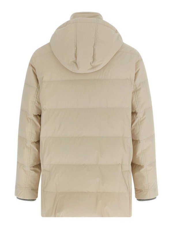 The Best Shops BRUNELLO CUCINELLI: Vestes-rembourrees - Blouson Rembourré - Beige