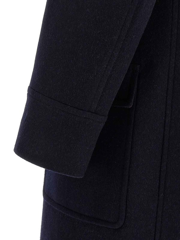 ショートコート - ブルー shop online: BRUNELLO CUCINELLI