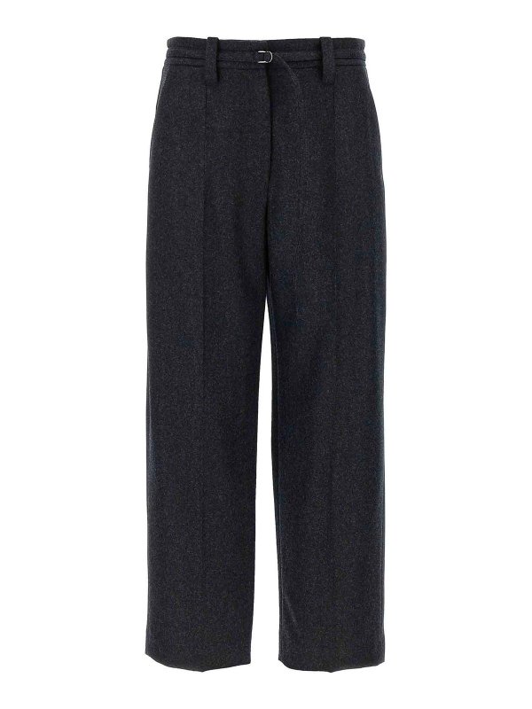 BRUNELLO CUCINELLI: Trousers Shorts - Straight Crop Pants