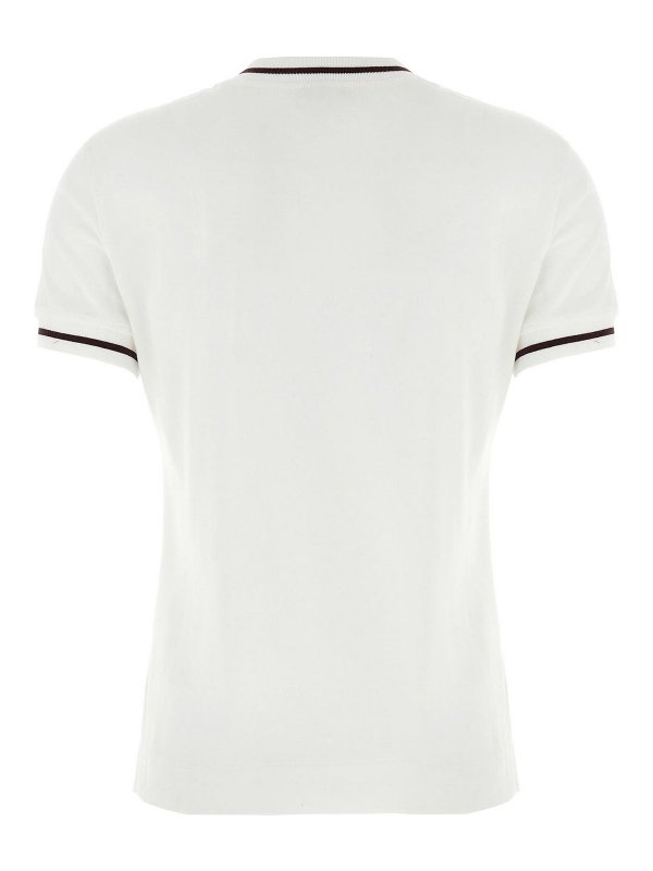 BRUNELLO CUCINELLI: t-shirts online - Logo Patch T-Shirt