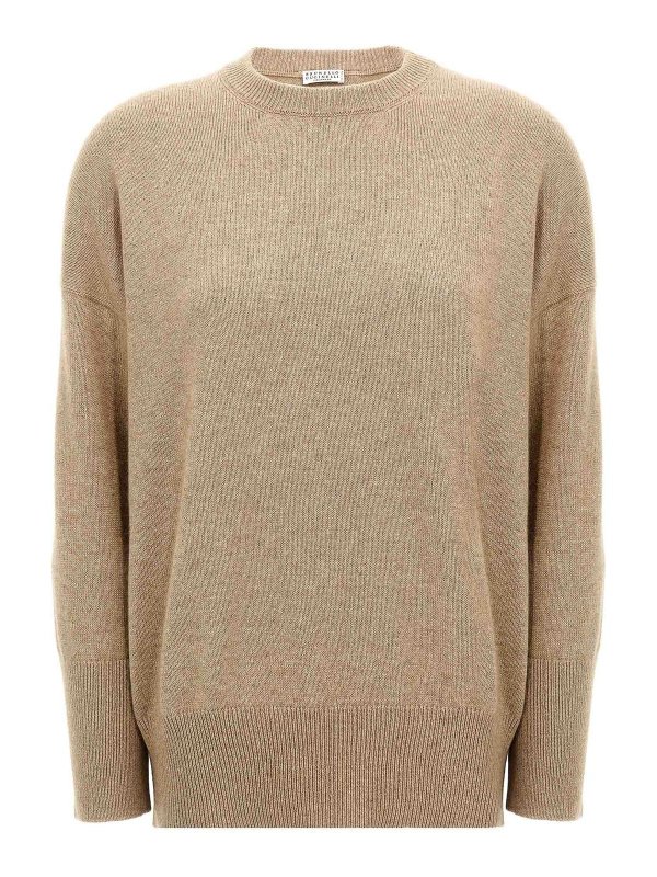 BRUNELLO CUCINELLI: crew necks - Monile Sweater