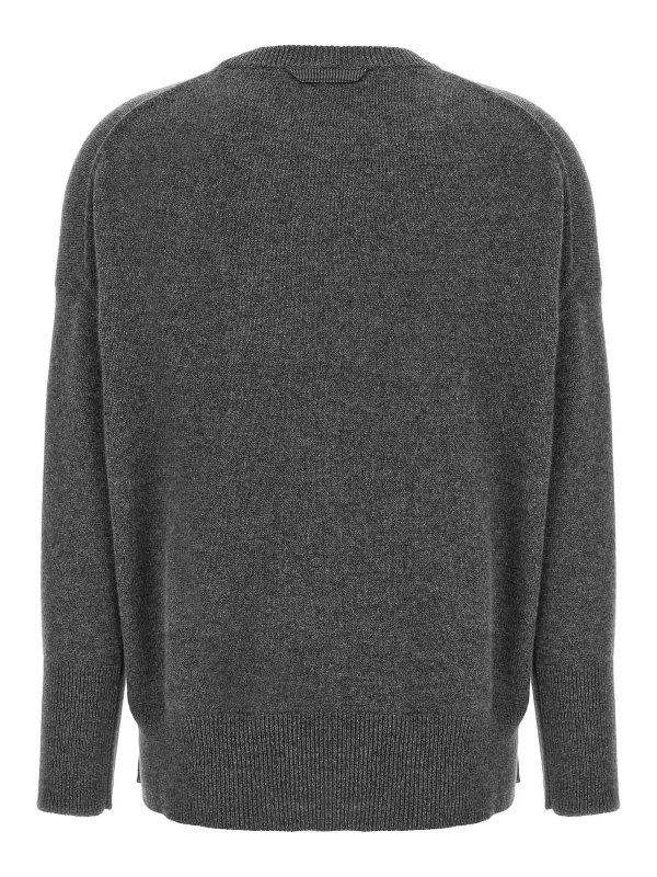 BRUNELLO CUCINELLI: クルーネック online - クルーネック - グレー