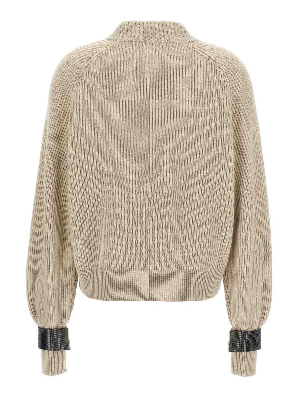 BRUNELLO CUCINELLI: Cárdigans online - Cárdigan - Beis