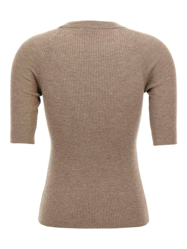 BRUNELLO CUCINELLI: T-shirts online - T-Shirt - Marron