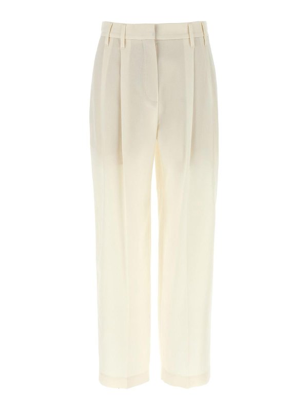 BRUNELLO CUCINELLI: casual trousers - Pleat Pants
