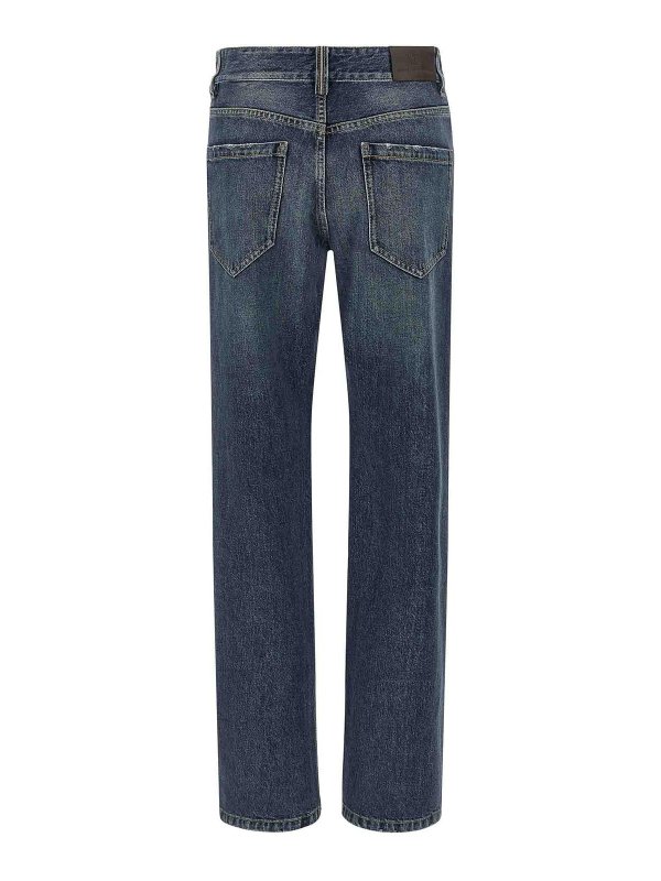 BRUNELLO CUCINELLI: ブーツカットジーンズ online - ブーツカットジーンズ - ブルー