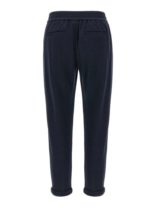 BRUNELLO CUCINELLI: スウェットパンツ online - トラックスーツ ボトムス - ブルー