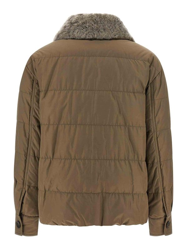 BRUNELLO CUCINELLI: padded jackets online - Monile Sherling Down Jacket