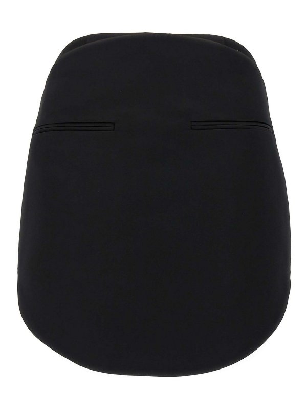 Courreges: Jupes midi et au genou - Jupe Midi - Noir