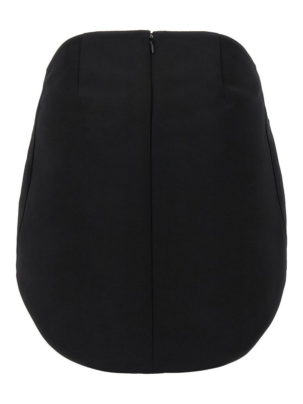 Courreges: Jupes midi et au genou online - Jupe Midi - Noir