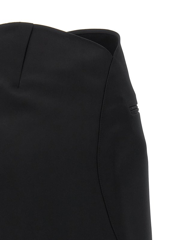 Courreges buy online Jupe Midi - Noir