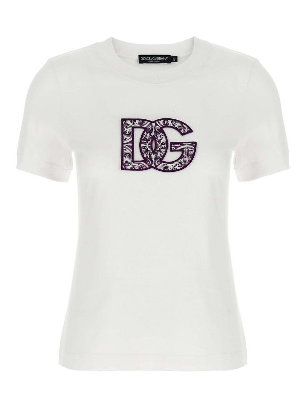 DOLCE & GABBANA: t-shirt - T-shirt patch logo