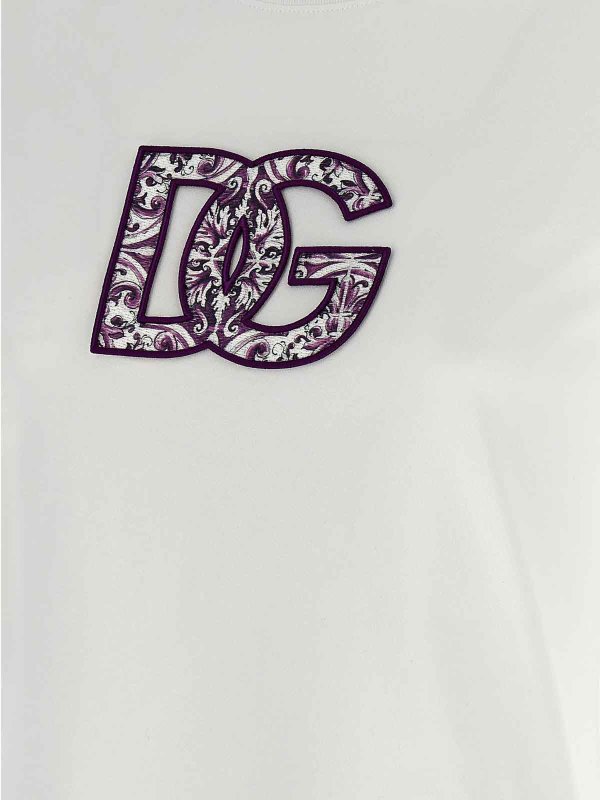T-shirt patch logo shop online: DOLCE & GABBANA
