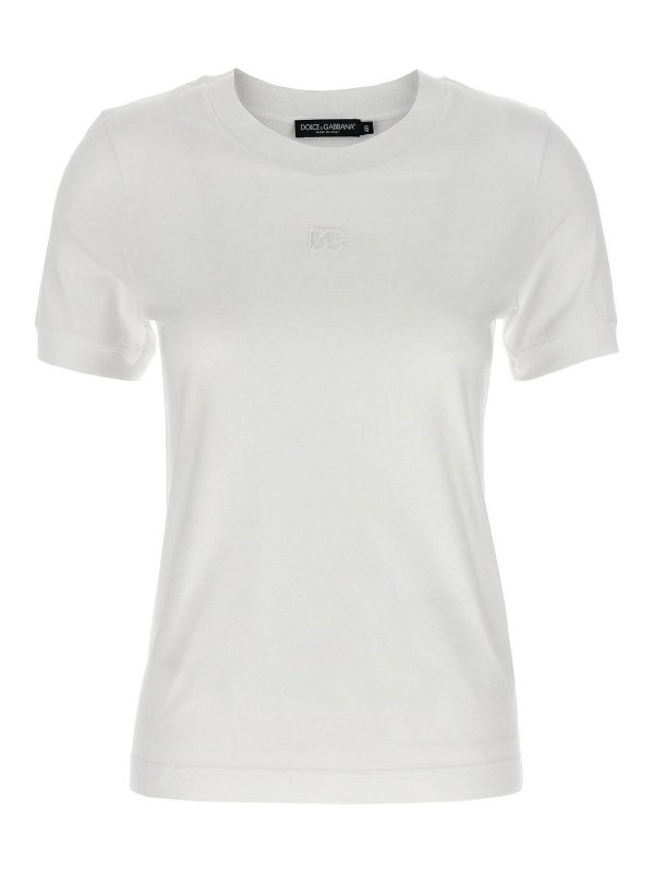 DOLCE & GABBANA: Camisetas - Camiseta - Blanco