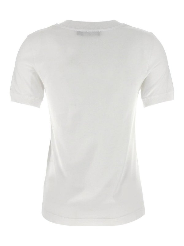 DOLCE & GABBANA: Camisetas online - Camiseta - Blanco
