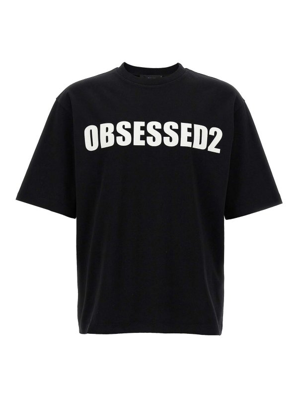 DSQUARED2: t-shirt - T-shirt  stampata