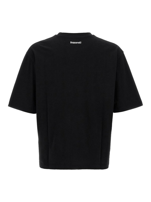 DSQUARED2: t-shirt online - T-shirt  stampata