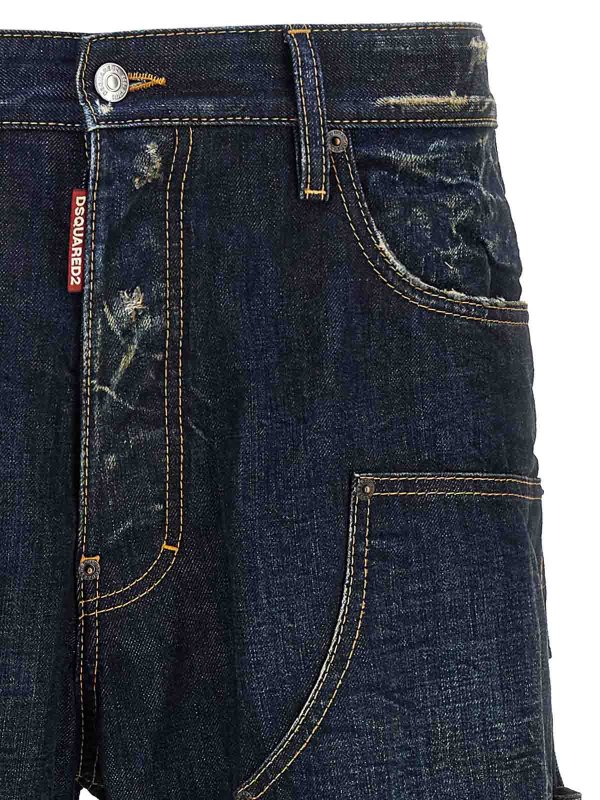 The Best Shops DSQUARED2: jeans bootcut - Jeans da carpentiere sciolto