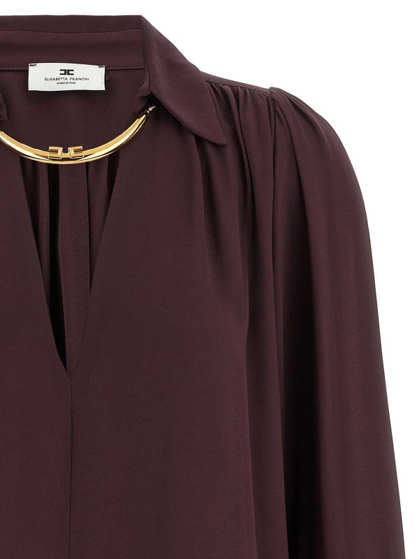 The Best Shops ELISABETTA FRANCHI: shirts - Necklace Shirt