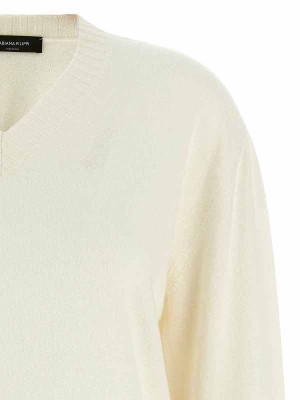 The Best Shops FABIANA FILIPPI: crew necks - Jewel Detail Sweater