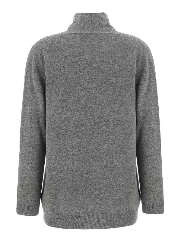 FABIANA FILIPPI: cardigans online - Jewel Brooch Cardigan