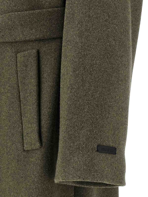 ショートコート - 緑 shop online: FEAR OF GOD