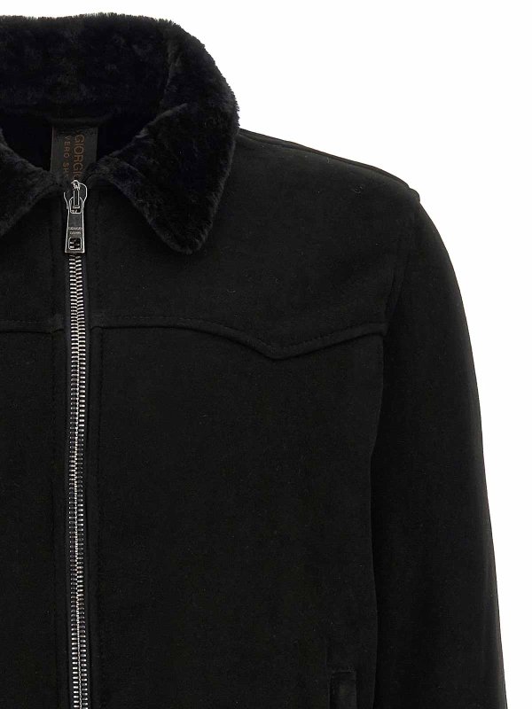 The Best Shops GIORGIO BRATO: Casualjacken - Casualjacke - Schwarz