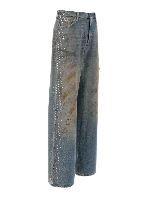 The Best Shops GOLDEN GOOSE: ブーツカットジーンズ - ブーツカットジーンズ - ブルー