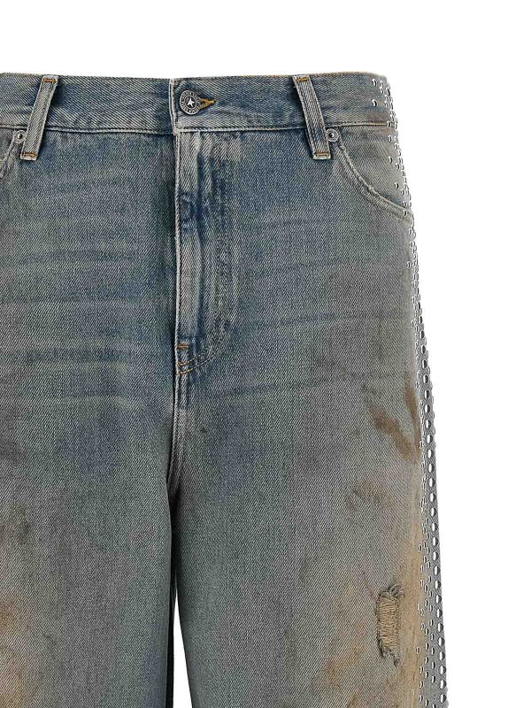 ブーツカットジーンズ - ブルー shop online: GOLDEN GOOSE