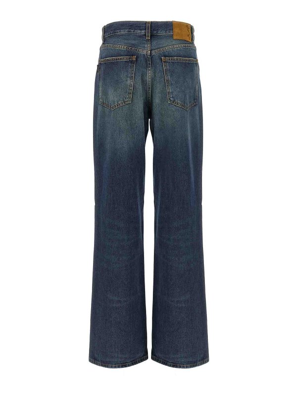 HAIKURE: bootcut jeans online - Korea Intense Blue Jeans