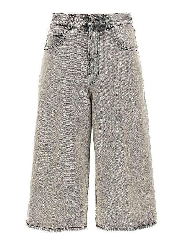 HAIKURE: pantaloni shorts - Pantaloncini bermuda di Belle Pearl Grey