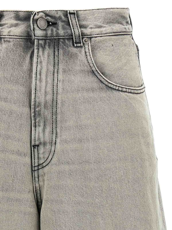The Best Shops HAIKURE: pantaloni shorts - Pantaloncini bermuda di Belle Pearl Grey