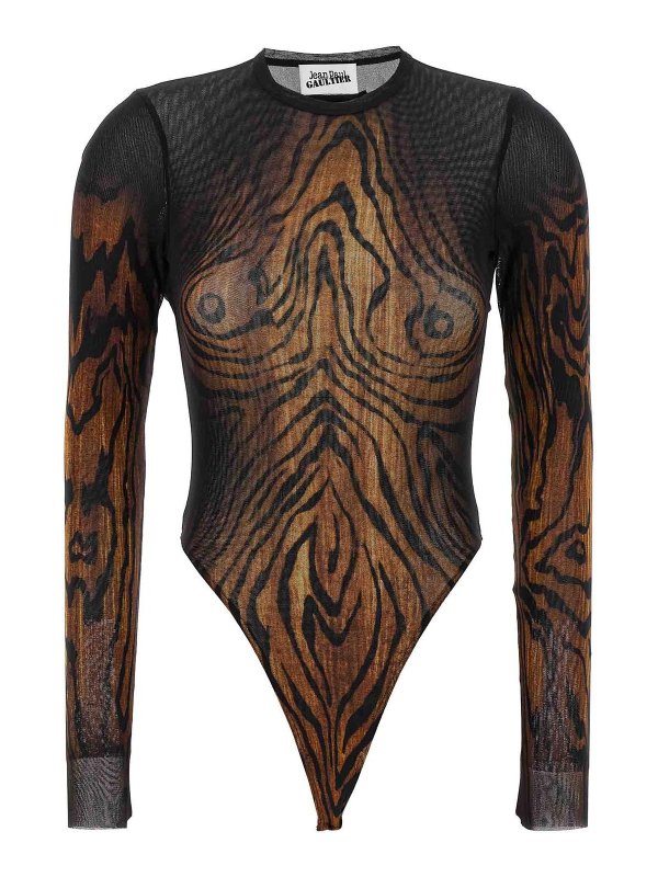 JEAN PAUL GAULTIER: maglia collo rotondo - Body