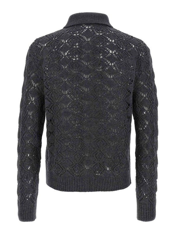 JIL SANDER: Cardigans online - Cardigan - Gris