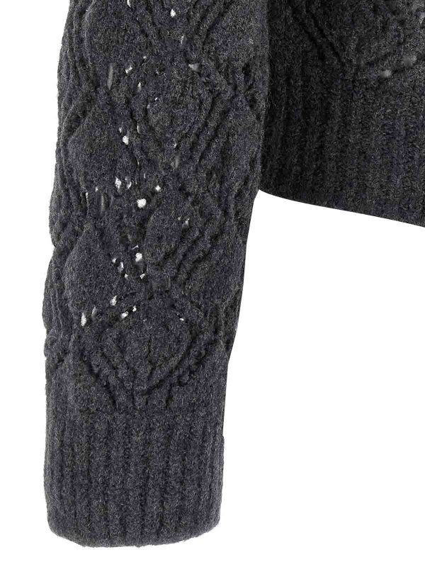 Cardigan - Gris shop online: JIL SANDER