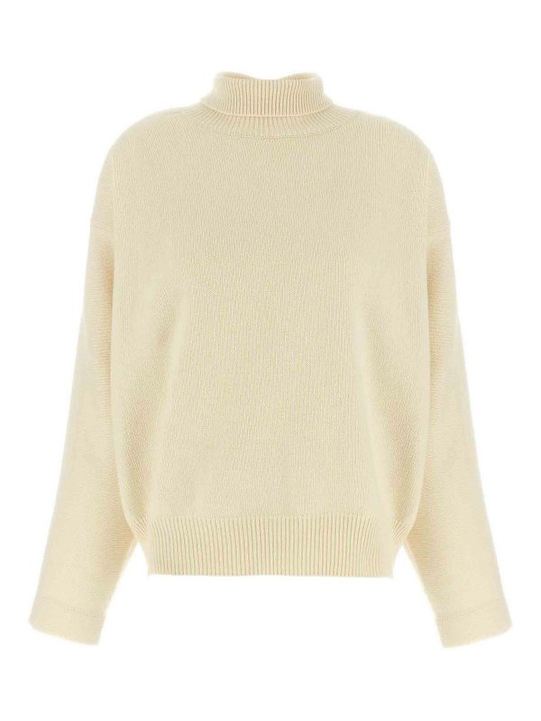JIL SANDER: cardigan - Maglione a collo alto