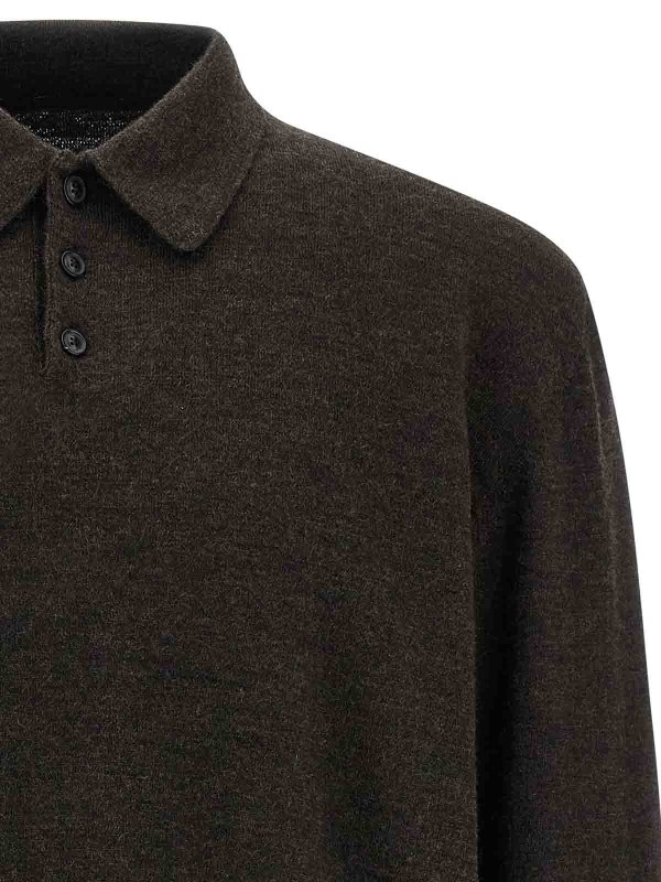 The Best Shops Maison Margiela: Poloshirts - Poloshirt - Braun