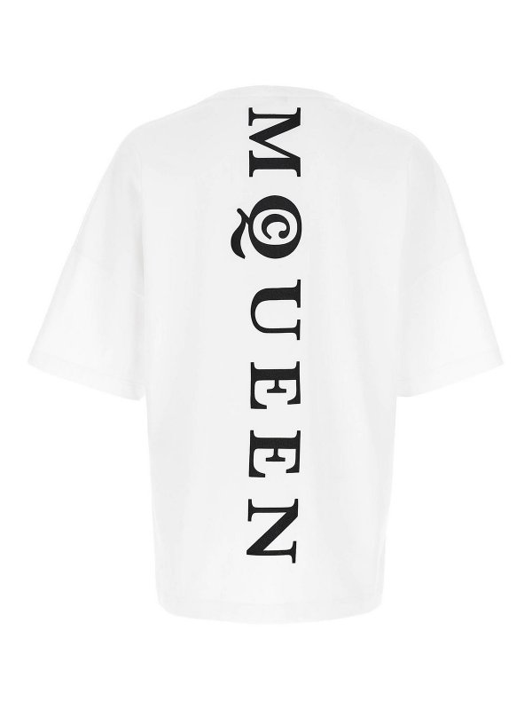 ALEXANDER MCQUEEN: T-shirts online - T-Shirt - Weiß