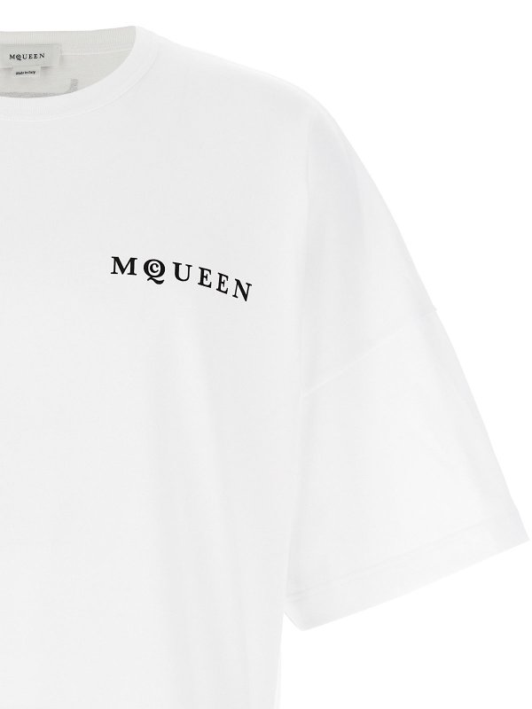 The Best Shops ALEXANDER MCQUEEN: T-shirts - T-Shirt - Weiß