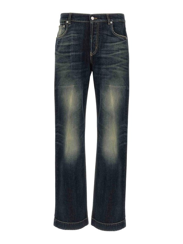 ALEXANDER MCQUEEN: Jeans boot-cut - Jeans Boot-Cut - Azul