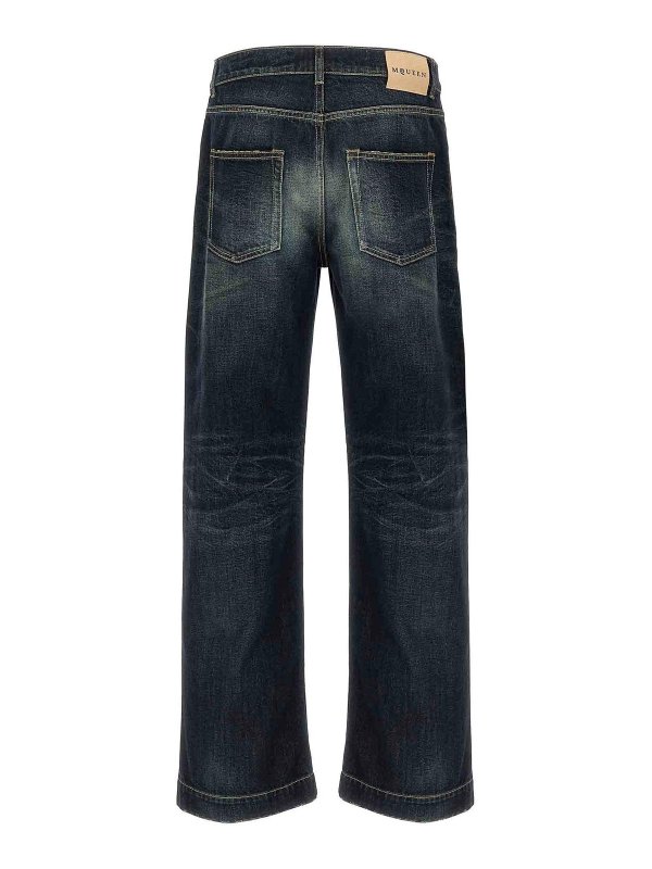 ALEXANDER MCQUEEN: Jeans boot-cut online - Jeans Boot-Cut - Azul