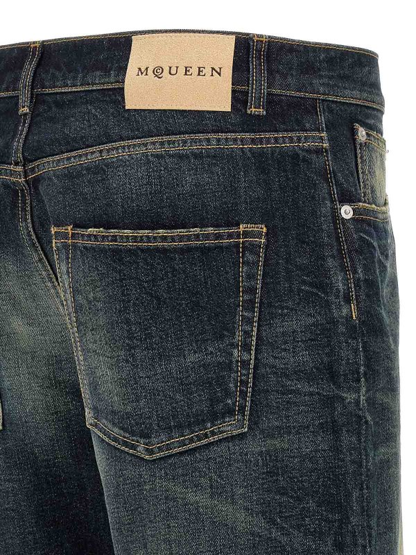 Jeans Boot-Cut - Azul shop online: ALEXANDER MCQUEEN