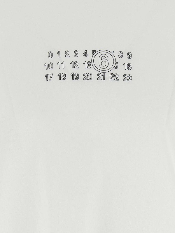 Camiseta - Blanco shop online: MM6 MAISON MARGIELA
