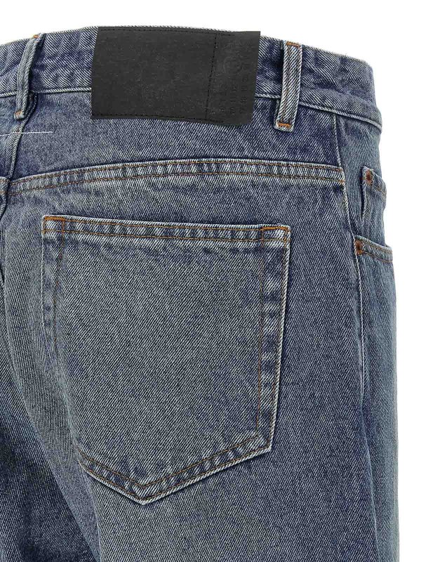 Jeans cuciture asimmetriche shop online: MM6 MAISON MARGIELA