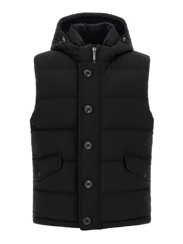 MOORER: ダウン・ハイテクジャケット online - ダウンジャケット - 黒