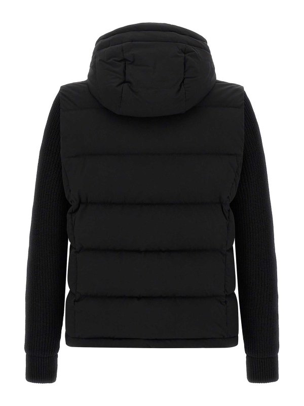 The Best Shops MOORER: ダウン・ハイテクジャケット - ダウンジャケット - 黒