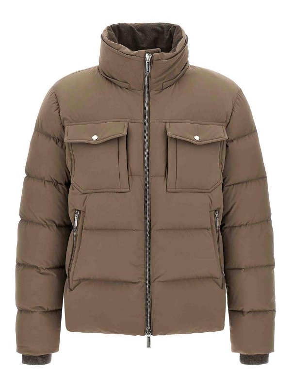 MOORER: Vestes-rembourrees online - Blouson Rembourré - Marron