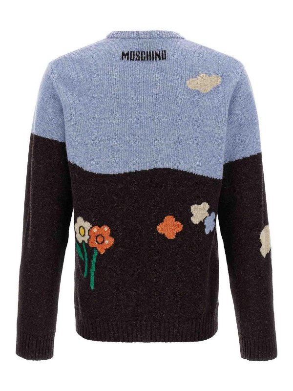 MOSCHINO: maglia collo rotondo online - Pullover