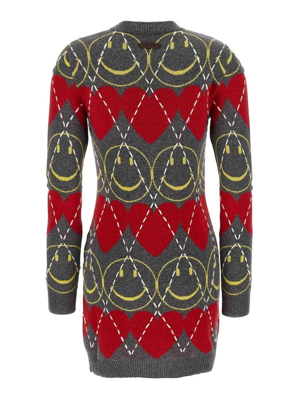 MOSCHINO: knee length dresses online - Wool Dress