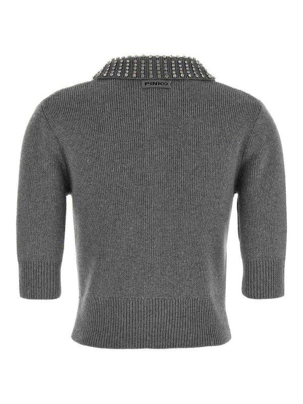 Pinko: Cardigans online - Cardigan - Gris